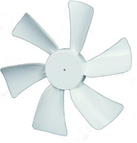 Ventmate 65484 white 6&#034; replacement jensen fan blade with 0.125&#034; d-bore