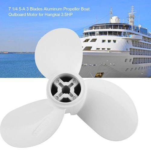 7 1/4 inch 5 blade aluminum propeller for hangkai 3.5hp outboard motor