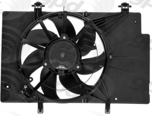 Engine cooling fan assembly global 2811724 fits 11-19 ford fiesta 1.6l-l4