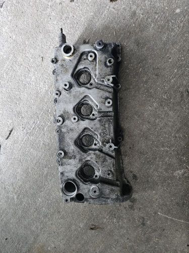 12-17 fiat 500 1.4l multiair engine cylinder head cover oem