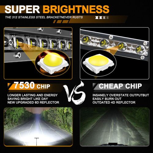 20&#039;&#039; led light bar roof driving lamp for pioneer 1000 500 700 talon 1000x 1000r