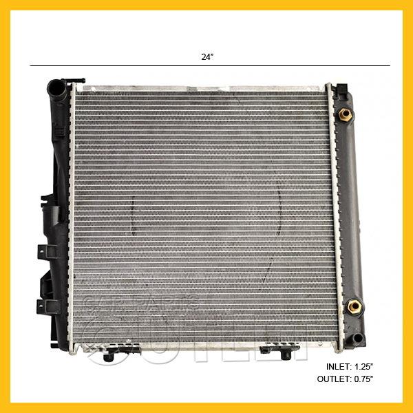 1987-1989 mercedes benz 260e l6 radiator replacement 1986-1993 300te 94-95 e320