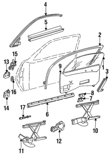 Genuine gm run channel 22605805