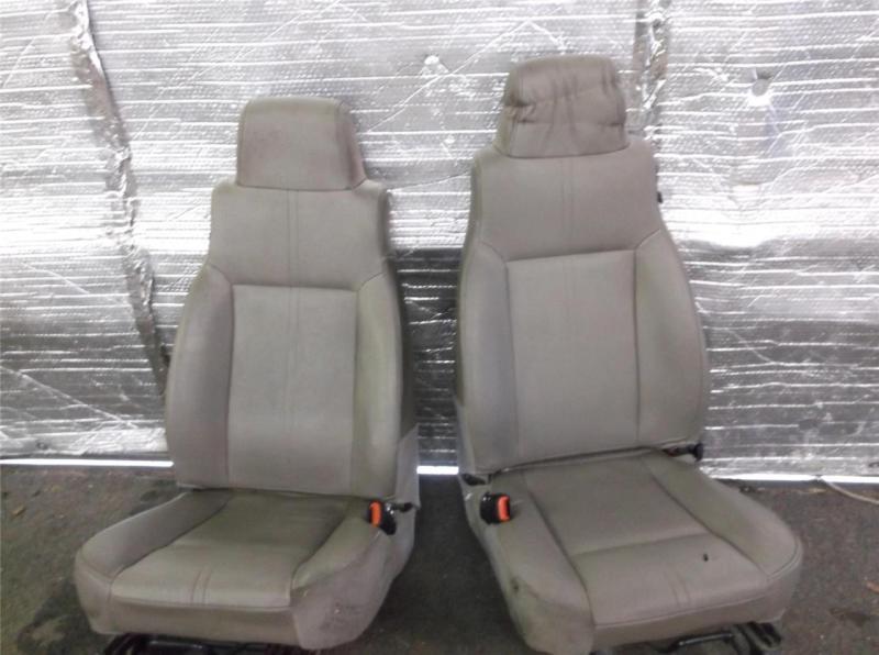 Jeep wrangler tj front bucket seats set 03-06 04 05 grey gray