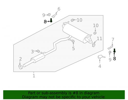 Genuine land-rover mount bracket bolt ryg500440