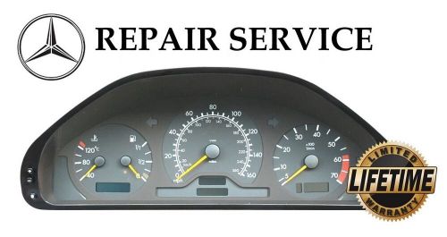 Pixel repair service - mercedes benz w202 c200 c230 c280 dash instrument cluster