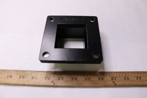 Floor mount bracket aluminum unpainted 2&#034; x 2&#034;