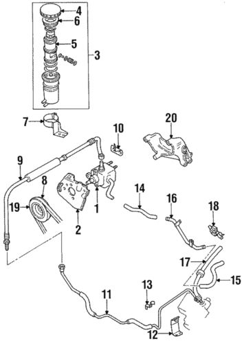 Genuine honda suction pipe 8-94146-056-1