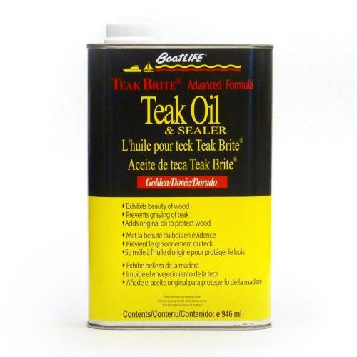 Boatlife 1188 teak brite&amp;reg; advanced formula teak oil - 32oz