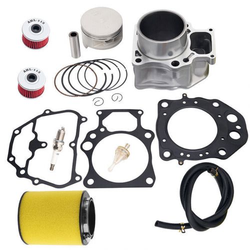 For 07-13 honda trx 420 rancher 420 2008 cylinder engine rebuild top end kit