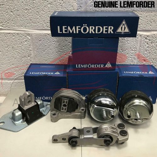 For volvo s60 v70 xc90 front rear engine mountings mounts 5 piece kit lemforder