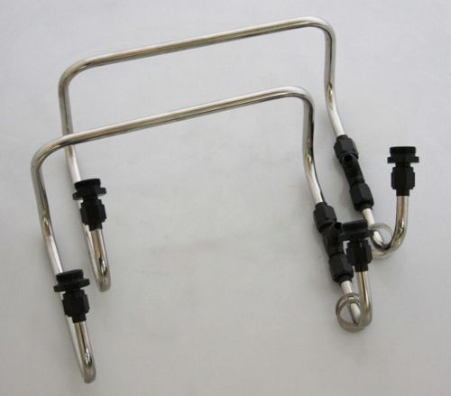 Dual carb fuel line kit dominator - side mnt.