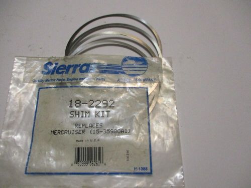 Sierra 18-2292 drive gear shim kit mercury broken kit