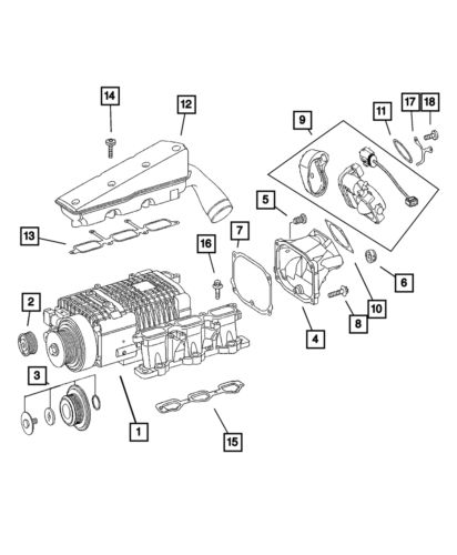 Genuine mopar screw 5143347aa