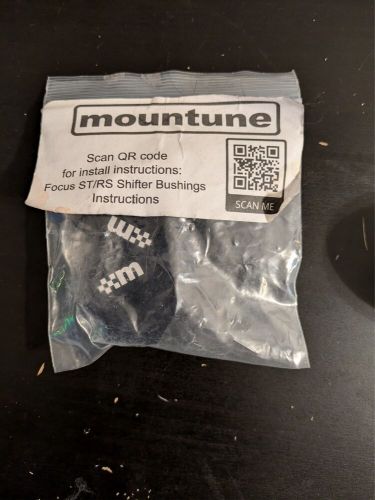 Mountune upgraded solid shift cable bushing set for 13-18 ford focus st