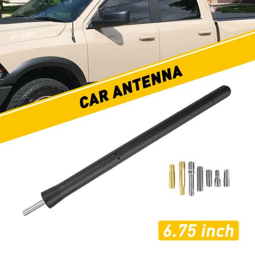 6.75inch black short antenna radio mast for dodge ram 1500 2500 09-2020 3500