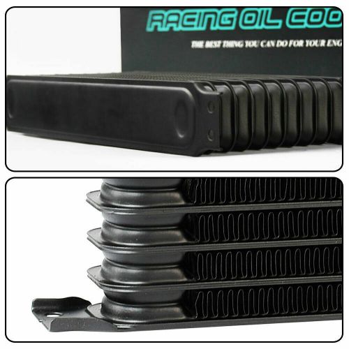 Aluminum engine cooling oil cooler oil lines 10 row an10 filter adapter set usa