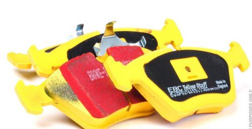 Ebc yellowstuff front brake pads for vauxhall vxr8 6.0 414 2007-2008 dp4042r