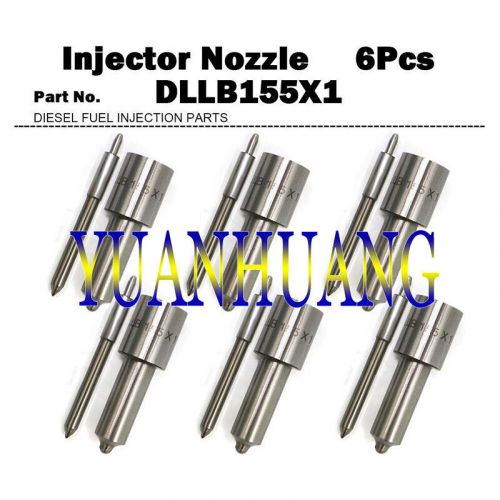 6pcs injector nozzle 9430084099 dllb155x1 adb155m169-7 nbm770000 for mack e6 315