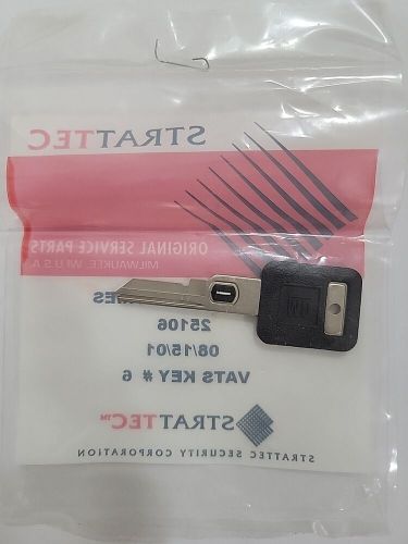 New - oem 25106 strattec vats # 6 key blank