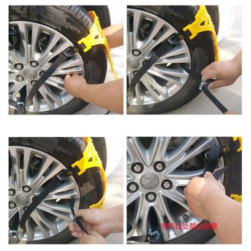 Universal wheel tire snow anti-skid chains for car truck suv emergency winter