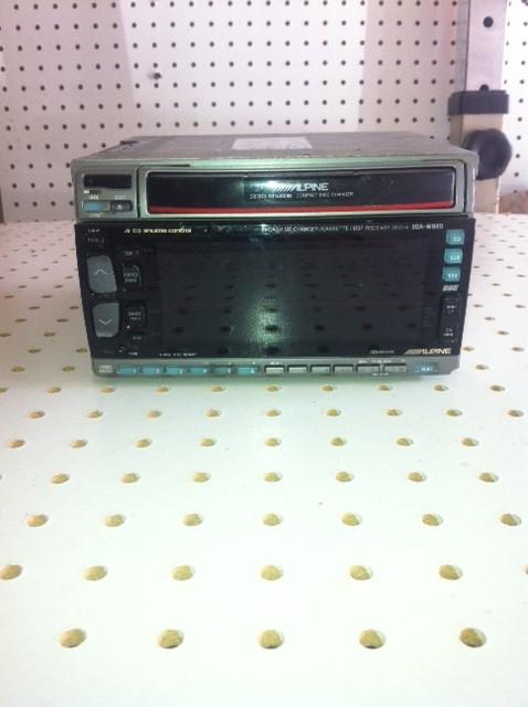 Alpine  3 cd player   tape 