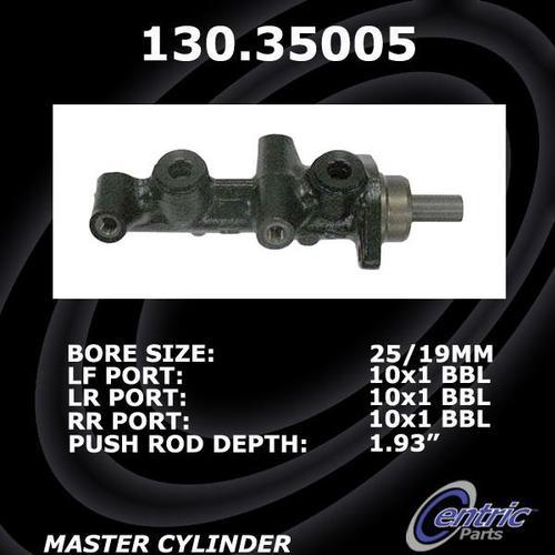 Centric 130.35005 brake master cylinder-premium master cylinder