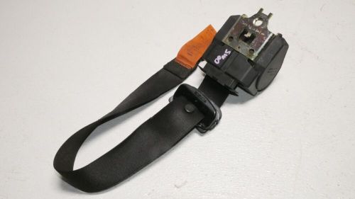 Front left driver side upper seat belt retractor strap black unit oem bmw e39