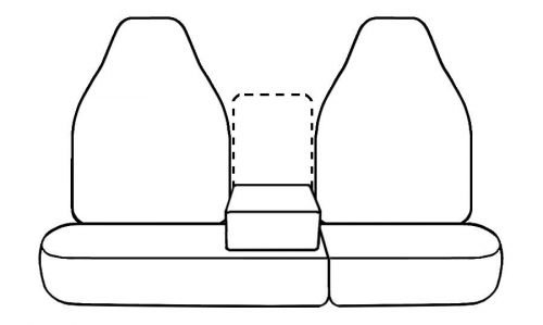 Custom fit leatherette front &amp; rear seat covers for the 1997-1998 ford f-150