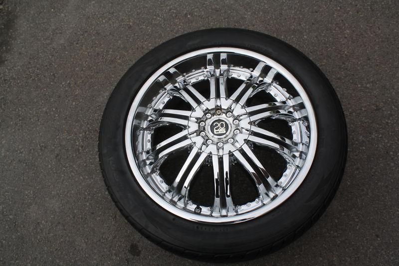 20" wheels and tires  new condition