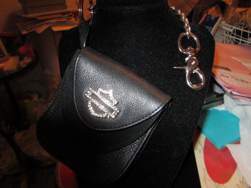 Harley davidson hip bag with bling  & chain new