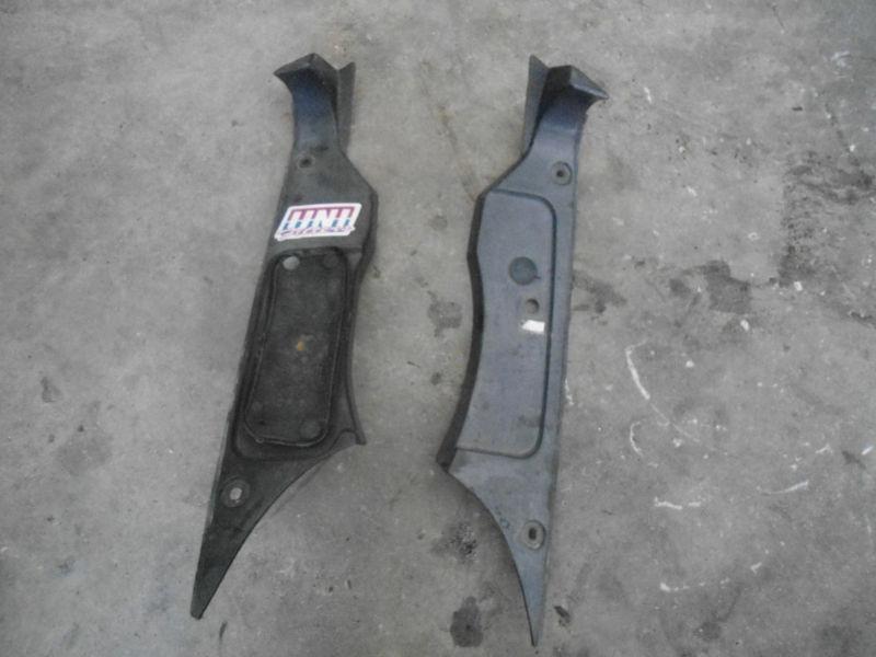 1987 kawasaki ninja zx750 zx 750 plastic inner cowl covers parts