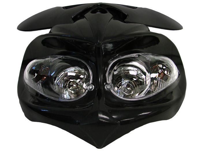 Head light dual sport for honda cbr 600rr f4i f4 dirt bike xr crf street fighter