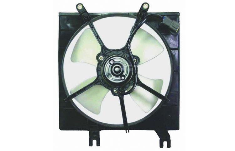 Replacement radiator cooling fan assembly 1992-1993 acura integra 19030-pr4-a02