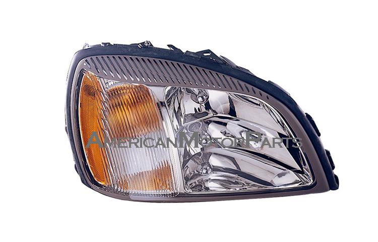 Right passenger side replacement headlight 03-03 cadillac deville - 25753462