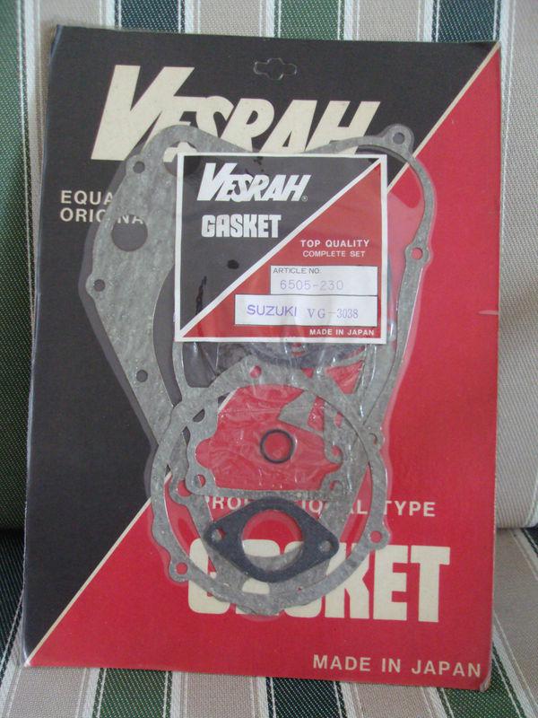 Suzuki rm80 g/xg/h/j  1987-1988  complete gasket set vesrah. new!!!!!