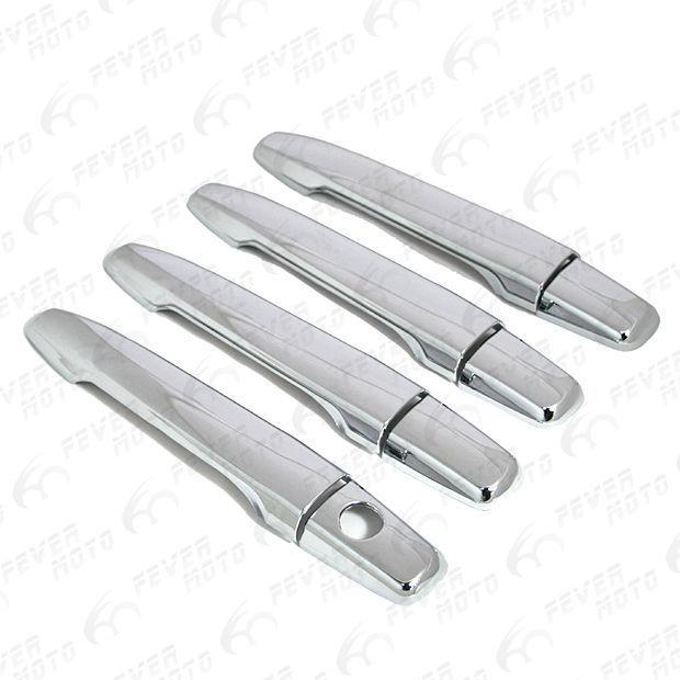 Fm new mirror chrome door handle cover trim for mitsubishi lancer outlander hot