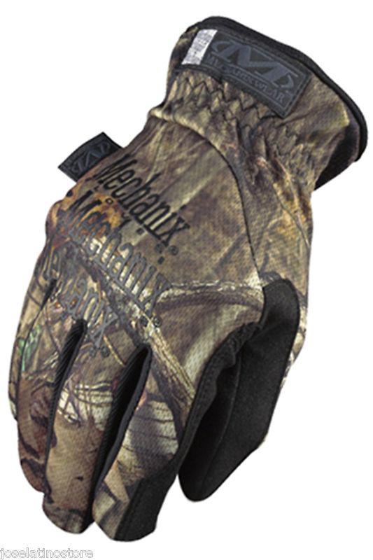 Mechanix authentic fast fit mossy oak color safety glove new! fast shipping!!