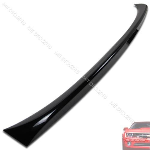 ++painted 05-11 e90 bmw oe style 3-series trunk spoiler abs 475 black §