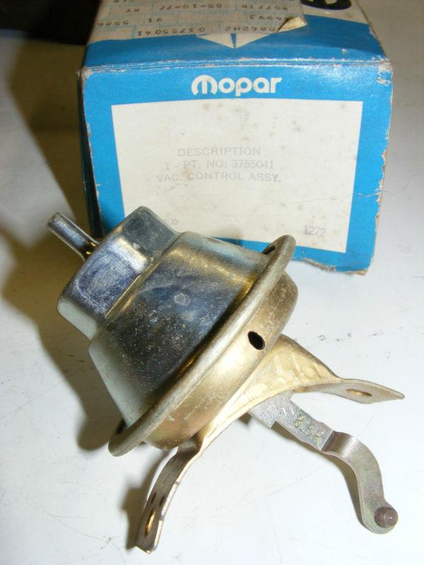 1971 72 73 74 dodge plymouth chrysler vacuum advance slant 6cyl nos new 3755041