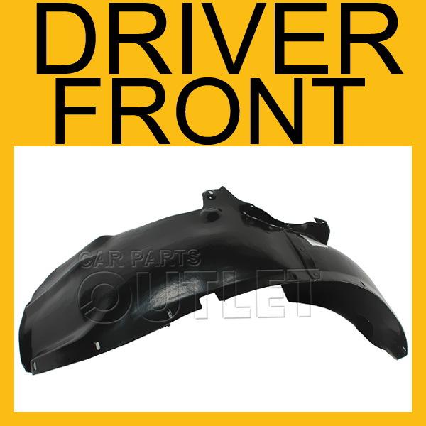 98-05 vw new beetle front fender splash shield plastic liner water-cooled eng lh