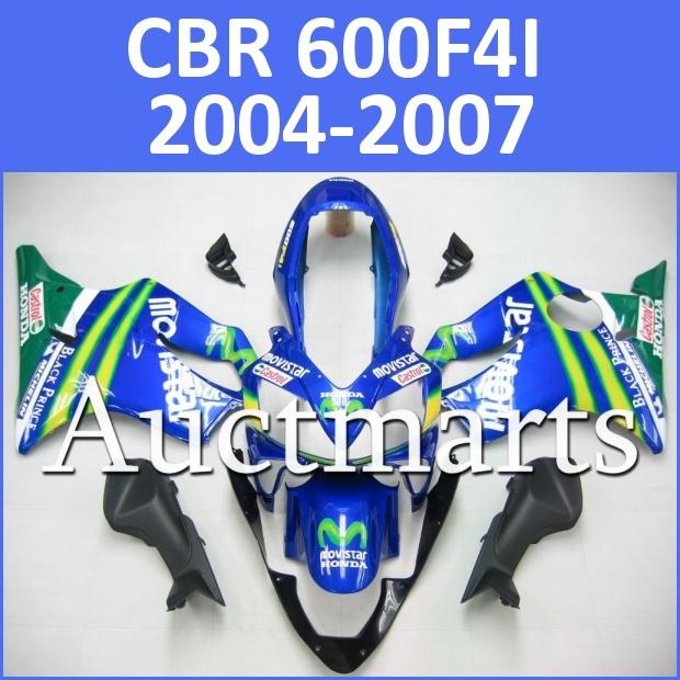 Fit honda 04 05 06 07 cbr600f4i cbr 600f f4i 2004 2005 2006 2007 fairing g1 d10