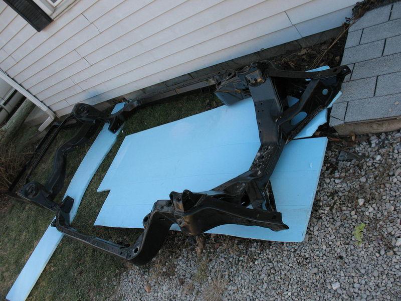 1965 66 impala ss powdercoated chassis mint