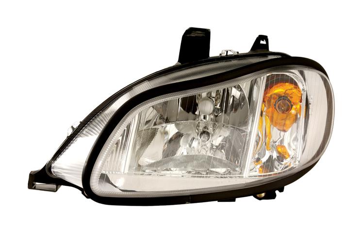 Depo driver & passenger replacement headlight 02-11 freightliner m2