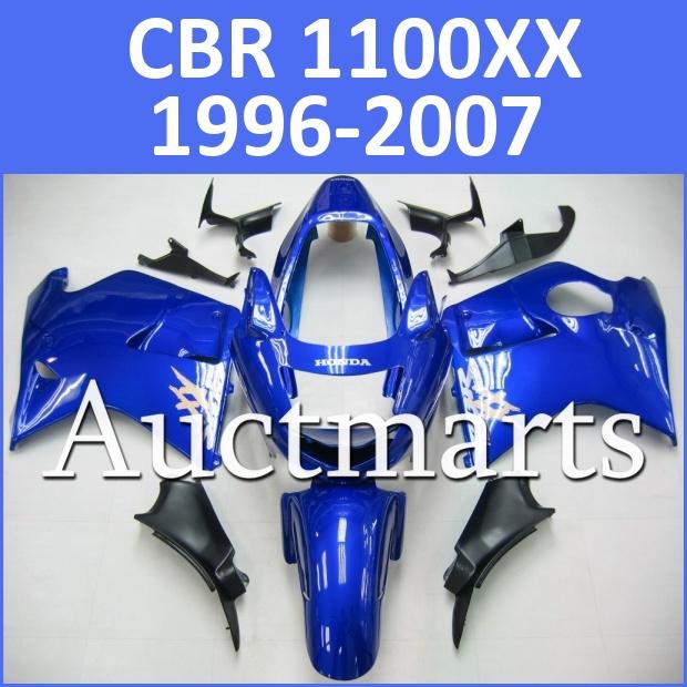 Fit honda cbr1100xx 1100xx super blackbird fairing kit abs plastics j8 d00