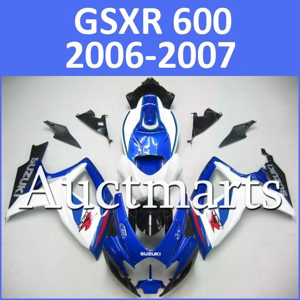 Fit suzuki gsxr 750 gsxr 600 06 07 gsx-r 2006 2007 fairing bodywork k6 g47 d13