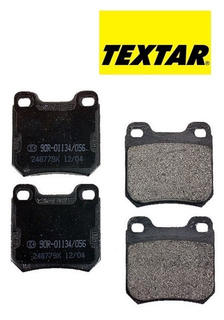 Textar premium rear disc brake pads set 21050152t4183 d903t