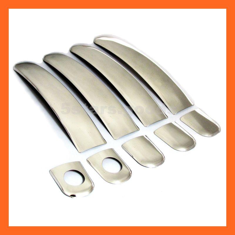 Seat 02-07 ibiza leon leon4 / 97-07 toledo chrome door handle cover (9pcs/set)