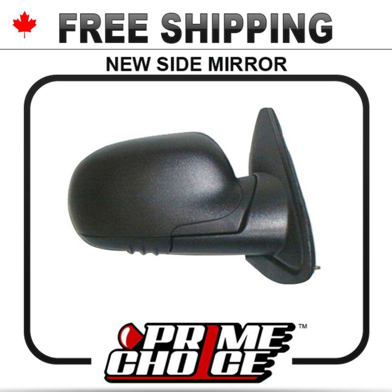 New manual passengers side door mirror