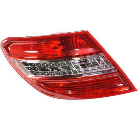 New drivers taillight taillamp lens housing dot 08-11 mercedes benz c-class